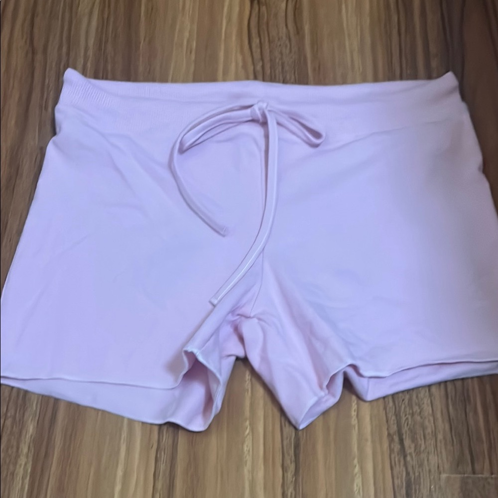 Skims cotton jersey shorts
